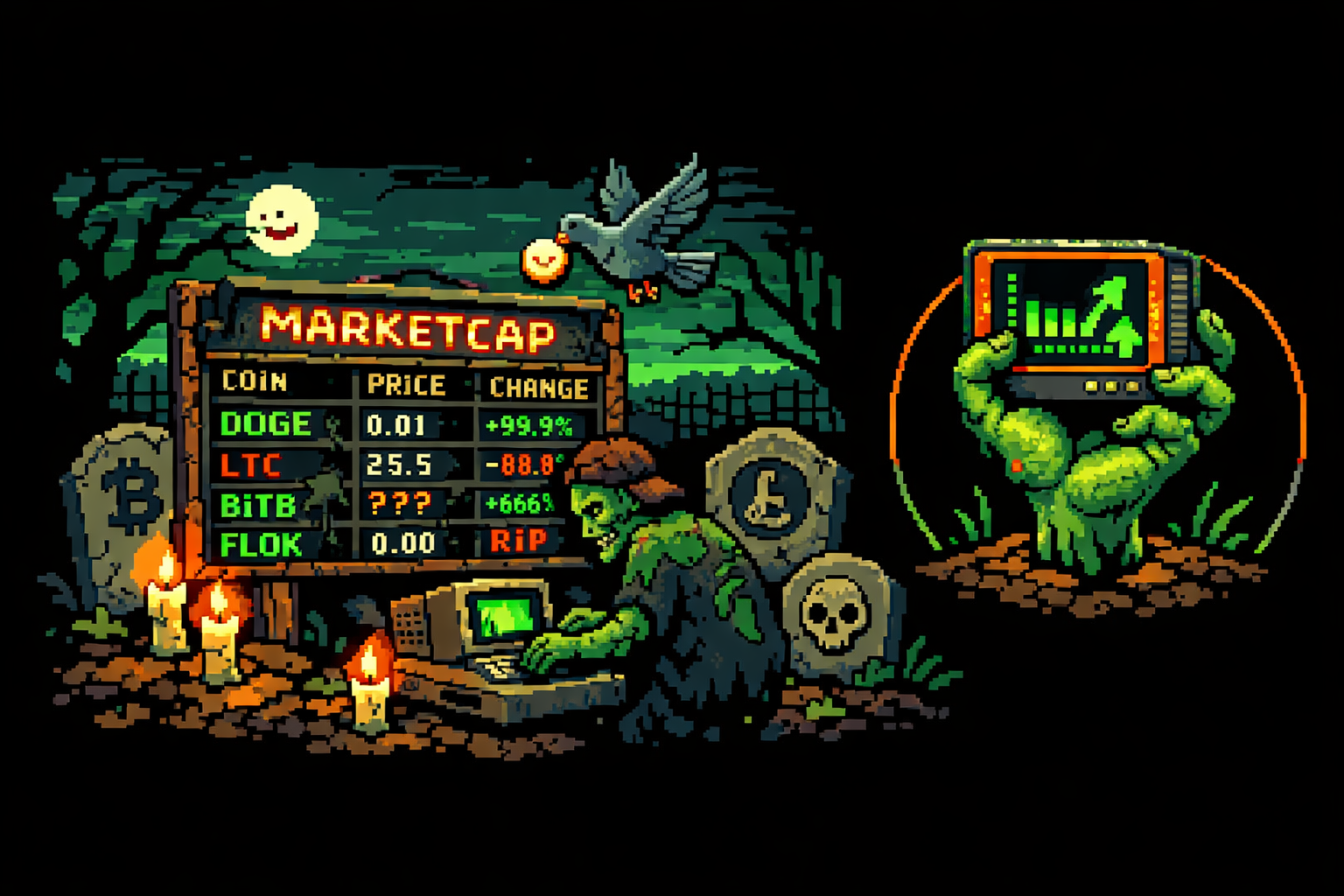 CoinZombie graveyard